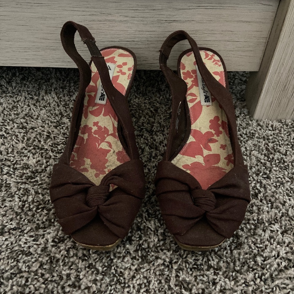 American Eagle Wedge Sandal